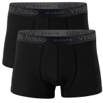 Meeste bokserid, Must, aluspesu, 2 tk