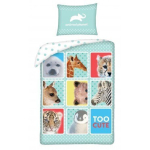 Laste voodipesukomplekt Animal Planet, 140x200, 2-osaline