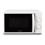 Flama 1824FL mikrolaineahi - Leti - 20 L - 700 W - P&ouml;&ouml;rlev - Valge - Vasak