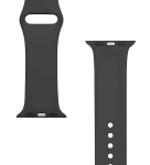 Kellarihm silikoonist Tactical 456 sobib Apple Watch 1/2/3/4/5/6/7/SE 38/40/41 mm, must