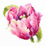 Tikkimiskomplekt Magic Needle "Pink Tulip" 150-013