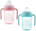 Mittelekkiv tass silikoonlutiga, CANPOL BABIES, 56/605, 9m +, 220ml