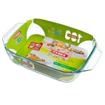 Ahjuvorm Pyrex Irresistible L&auml;bipaistev Klaas: M&otilde;&otilde;tmed - 31 x 20 cm