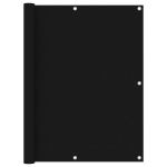 vidaXL r&otilde;dusirm, must, 120 x 500 cm, oxford-kangas