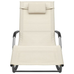 vidaXL lamamistool tekstileenkangast kreemjas ja hall