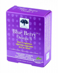 Maisto papildas Blue Berry Omega-3, 60 kapsulių