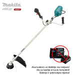 Aku v&otilde;sal&otilde;ikur/murutrimmer UR012GZ02 Makita