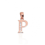Punasest kullast ripats "P III" DS01K338