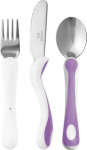 S&ouml;&ouml;giriistade komplekt lastele Bambino Eat like a pro!, lilla