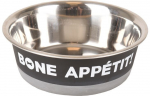 Flamingo metallkauss "Bone Appetit" koerale &oslash; 17cm - 900ml