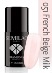 SEMILAC H&uuml;briidlakk 051 French Beige Milk 7ml