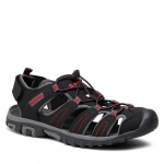 Meeste TIORE sandaalid, Hi-Tec, must punane