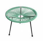 Laud Patio Arthur 48 cm, roheline/must