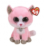 Meteor Ty the Cat roosa maskott, Fiona 24 cm
