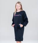 Champion t&uuml;drukute pikk dressipluus, must