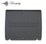 Kummist pagasiruumi matt RENAULT Laguna III T 2007-2015 (universal, without niches) black /6018111