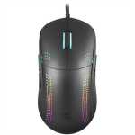 Ambidextrous Hiir - Mars Gaming - MMPRO Must - &Uuml;li-Kerge 70g - RGB Chroma - 32K DPI