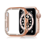 Diamond Apple Watch &Uuml;mbris &ndash; Roosa Kuld 40mm