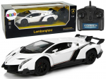 Raadio teel juhitav Lamborghini Veneno 1:24 valge, puldiga