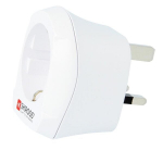 Reisadapter - NED - Europlug naar Engeland - Vrouwelijk - Binnen - Ideaal voor reizen naar het VK