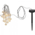 P&auml;ikesepaneeliga tuledekett Globini, 20LED, 4,75m