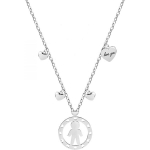 Morellato Boy Talismans SAQE02 terasest kaelakee, Color
