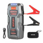 Kaasaskantav auto k&auml;ivitusabi VEVOR 3000 A, 16 000 mAh, 12 V