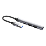 Colorway dokkijaam CW-HUB05, 2xUSB A 2.0, 1xUSB A 3.0, 1xUSB C 2.0, alumiiniumisulamist korpus