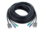Aten KVM kaabel, 1,8 m PS/2, 2L-1001P, 1,8 m, 2 x 6 pin mini-DIN isane, 15 pin HD D-Sub isane