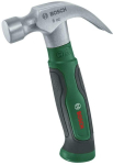 Bosch Claw Hammer 225 g (hard carbon steel V-shaped claw puller Softgrip handle low vibration)