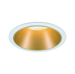 OEM s&uuml;vistatav valgusti GU10, max. 10W, 88mm, 230V, matt valge/matt kuldne