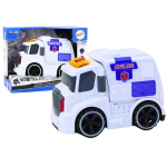 Interaktiivne kiirabiauto Lean Toys 18701, valge