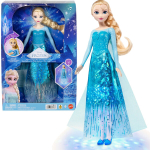 Disney Frozen Laulav Elsa maagiliste tuledega JNB97, 30 cm nukk 3+