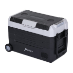 K&uuml;lmik - Hcalory D55M+ 55L Kahe tsooniga auto jahuti - Bluetoothi juhtimine, -20&deg;C kuni 20&deg;C, must