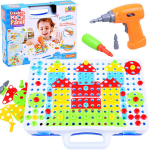 Loominguline komplekt mosaiik kruvikeerajaga Creative Magic Panel, 151 tk