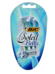 Raseerija Bic Soleil Bella blister, 3 tk