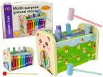 Puidust m&auml;nguasi t&uuml;drukutele Lean Toys Neli &uuml;hes