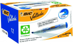 Valge tahvli marker Bic Velleda 1751 4-6 mm, l&otilde;igatud otsik, sinine, 12 tk 751066