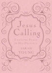 Jesus Calling, Pink Leathersoft, with Scripture References: Enjoying Peace in His Presence (a 365-Day Devotional) De Luxe edition
