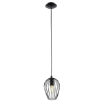 Rippvalgusti Eglo Newtown 49477, Juoda
