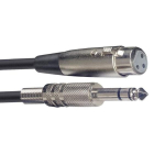 Stagg SAC6PSXF DL, XLR/Aux 6.3 mm, 6 m