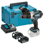 Akul&ouml;&ouml;ktrell-kruvikeeraja Makita DHP458RTJ, 18V