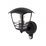 V&auml;limine seinalamp - PHILIPS - Creek - Must - Liikumisanduriga - IP44