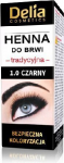 Kulmu- ja ripsmev&auml;rv Delia Cosmetics Henna Traditional 2 g, 1.0 Black