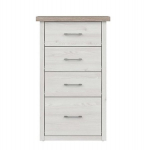 Kummut BRW Luca Juzi 4S, hall/pruun