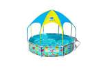 Bestway Splash-In-Shade 244x51 cm lastega lasteele m&otilde;eldud p&uuml;stitatav bassein koos katusevarjuga