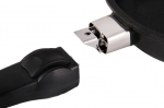 Pann 28 x 7cm induktsioon, eemaldatav k&auml;epide, valualum., paksus 9-10mm, mittenakkuv Lotan kate, ahjukindel k&auml;epide (kuni240*C)