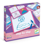 Loominguline joonistuskomplekt Djeco step by step Jos&eacute;phine and Co DJ08320