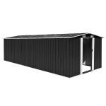 vidaXL aiakuur 257 x 580 x 181 cm metallist, antratsiit