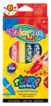 Viltpliiatsid Colorino 6 v&auml;rvi, templitega, Patio/12